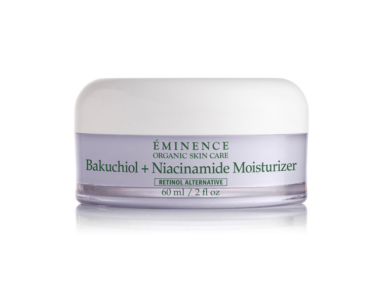 Eminence Organics Bakuchiol + Niacinamide Moisturizer gel-cream for hydration and anti-aging skin smoothing