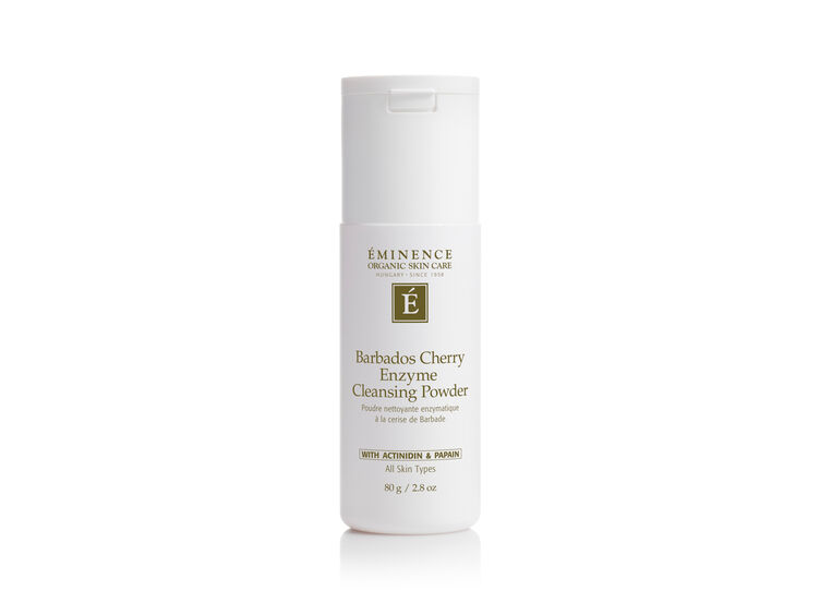 Eminence Barbados Cherry Enzyme Cleansing Powder for gentle exfoliation and brightening skin