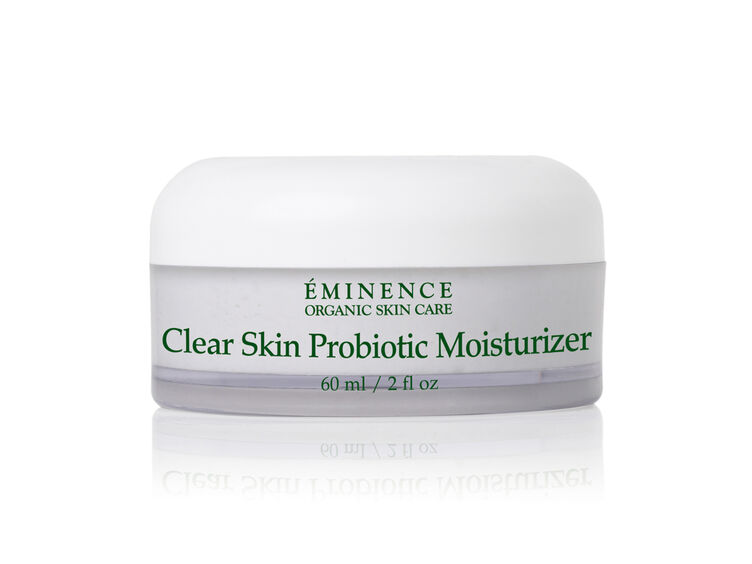 Eminence Organics Clear Skin Probiotic Moisturizer lightweight cream for acne-prone skin and hydration