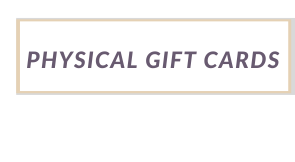 Physical spa gift card for massage and facial services presented in a gift box